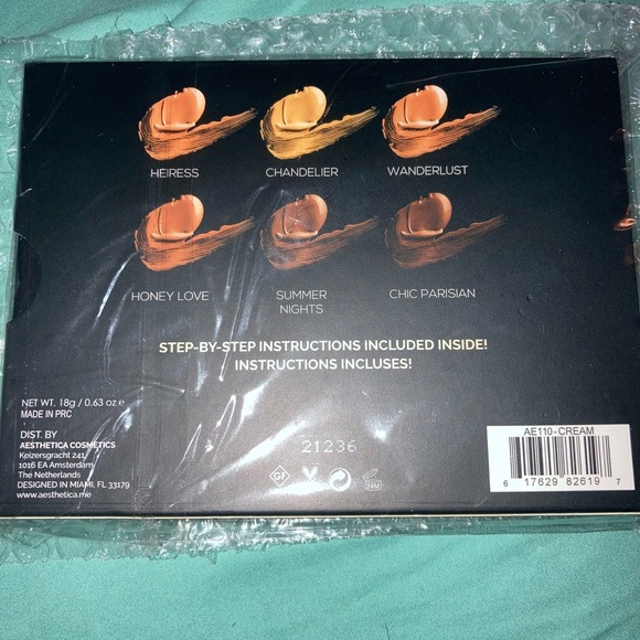 Aesthetica Cosmetics Cream Contour and Highlighting Makeup Kit - Picture 2 of 2